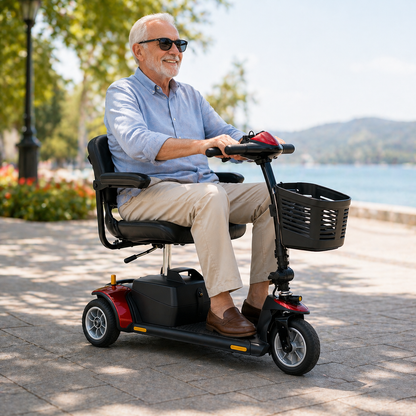Lightweight Electric Mobility Scooter Rental