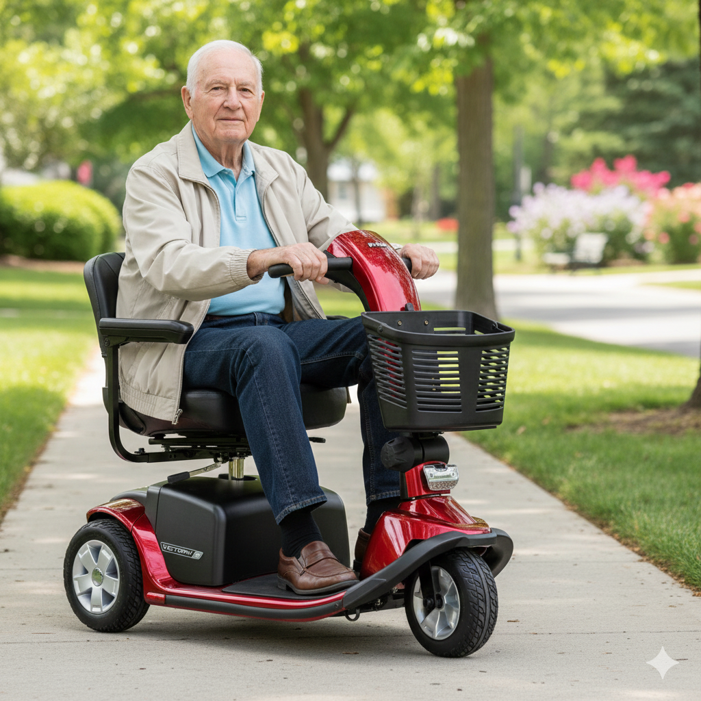 Pride Victory 10 3-Wheel Electric Scooter