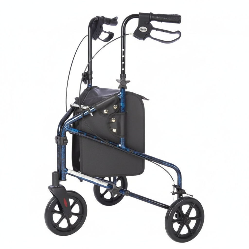 3 Wheel Walker with Tote Bag