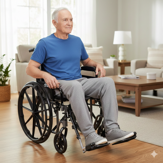 Wide Manual Wheelchair Rental