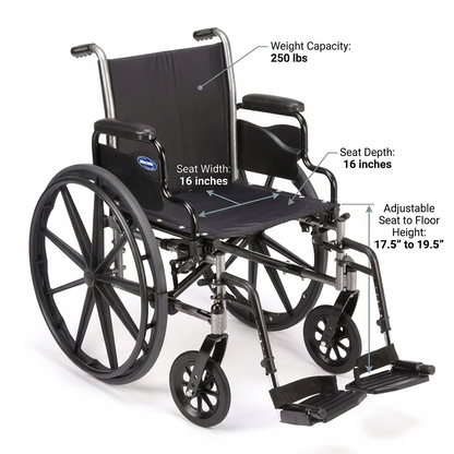 Lightweight Manual Wheelchair Rental