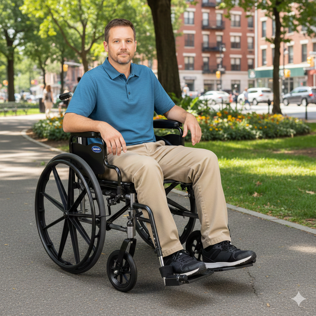 Lightweight Manual Wheelchair Rental