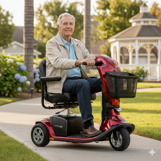 Pride Victory 10.2 3-Wheel Electric Scooter