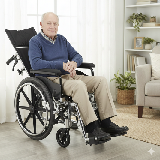 Reclining High Back Wheelchair Rental