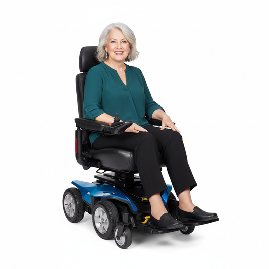 Pride Jazzy Air Motorized Wheelchair