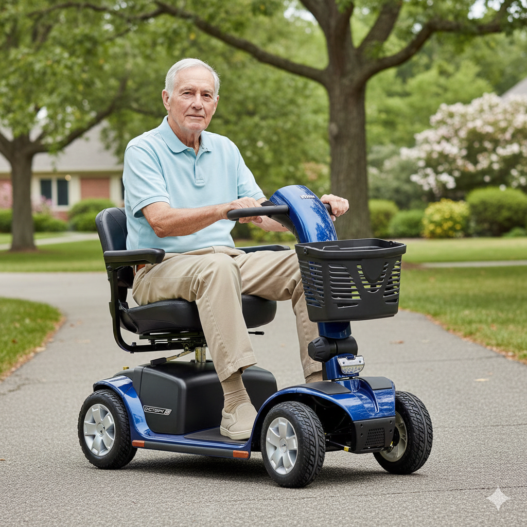 Pride Victory 10 4-Wheel Electric Scooter