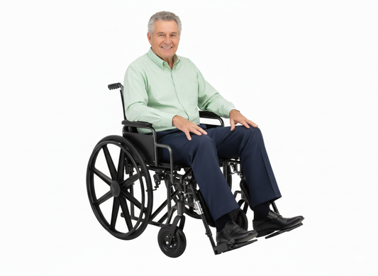Bariatric Deluxe Desk Arm Wheelchair