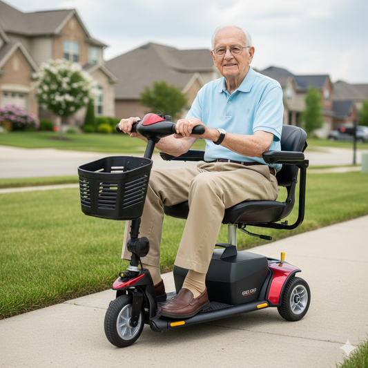 Lightweight Electric  Mobility Scooter Rental