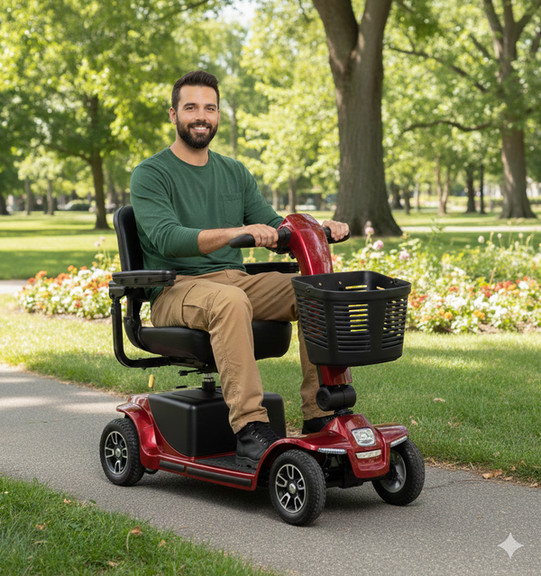 Pride Go-Go Sport 4-Wheel Electric Scooter