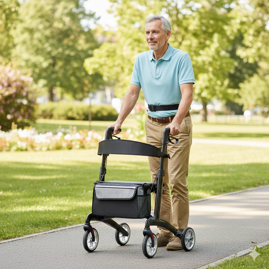 Bariatric Carbon Fiber Rollator
