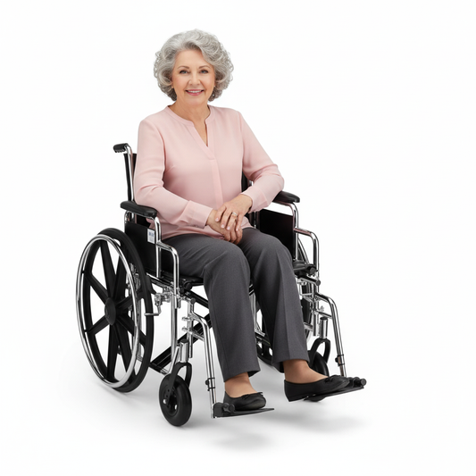 Bariatric Wheelchair with Desk Arm