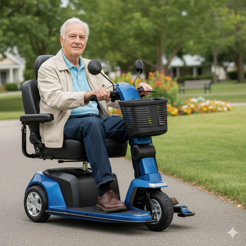 Pride Maxima 3-Wheel Electric Scooter