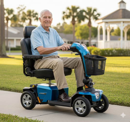 Victory LX Sport Full Size 4-Wheel Electric Scooter