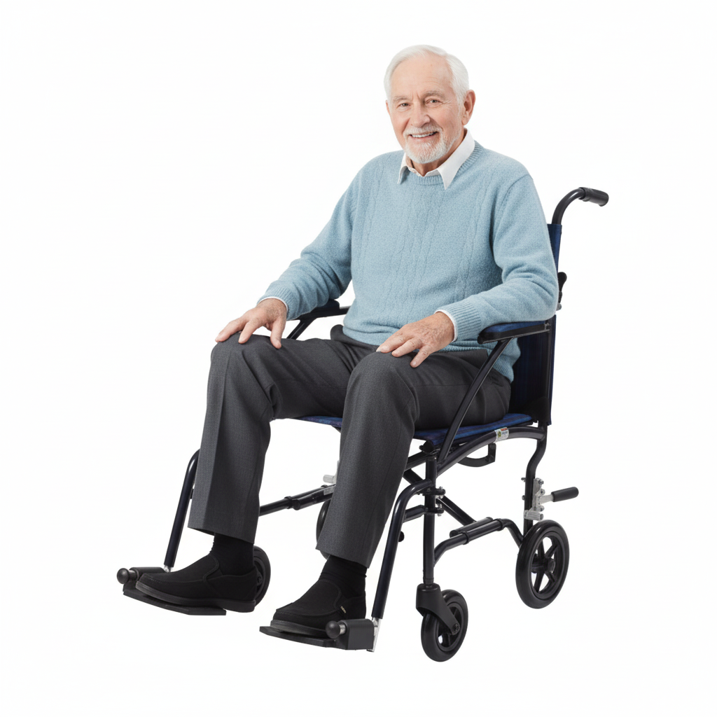 Fly-Lite Aluminum Transport Chair