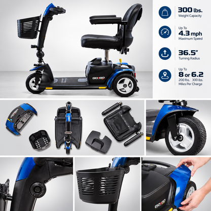 Go Go® Sport 3-Wheel Scooter