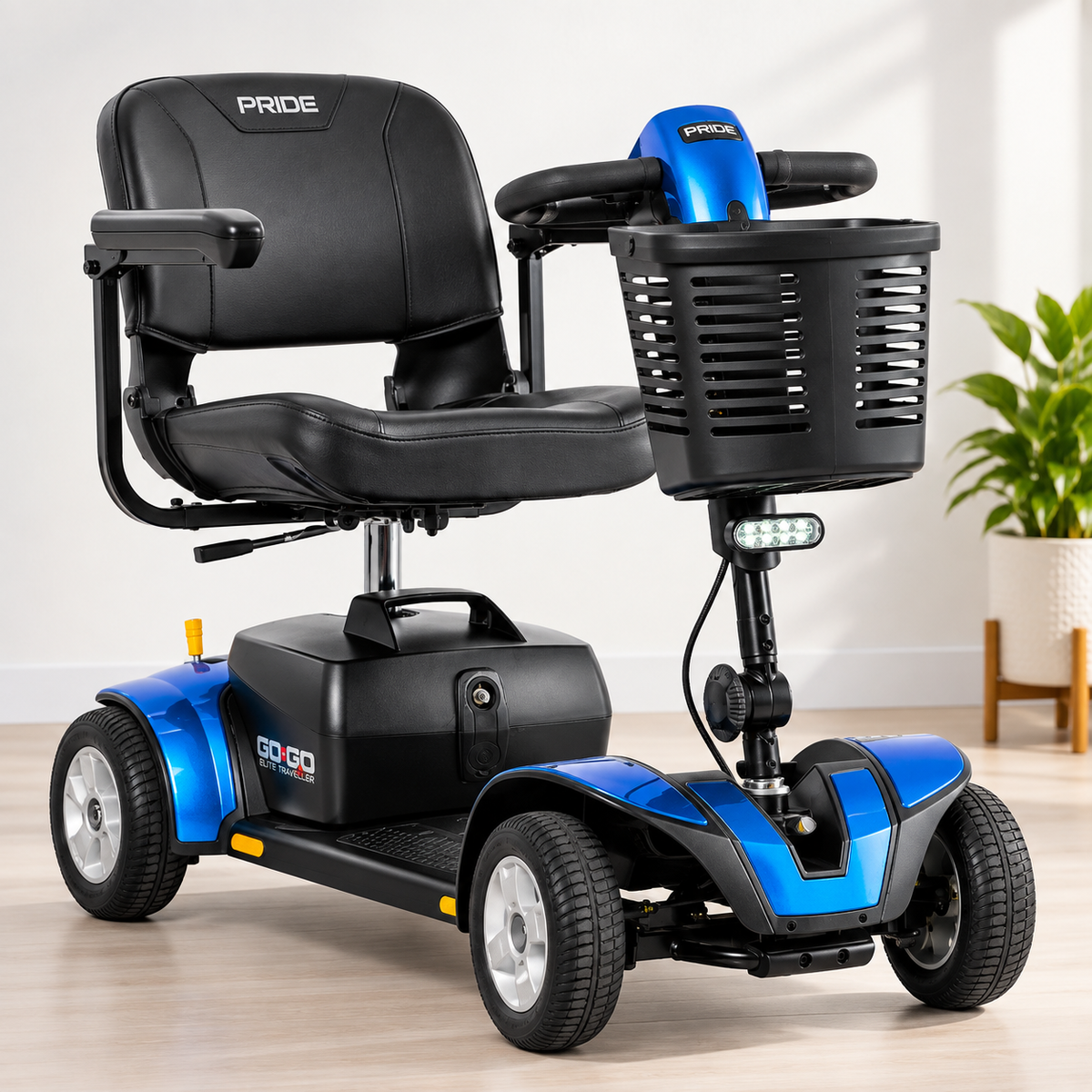 Pride Go-Go Sport 4-wheel mobility scooter – view 5