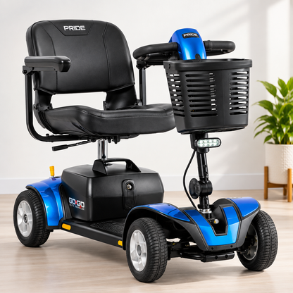 Pride Go-Go Sport 4-wheel mobility scooter – view 5