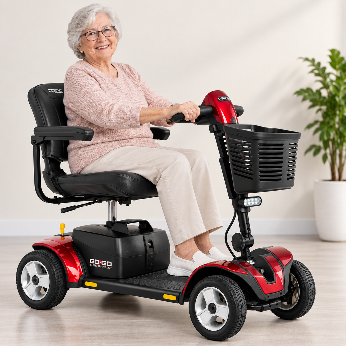 Pride Go-Go Sport 4-wheel mobility scooter – view 2