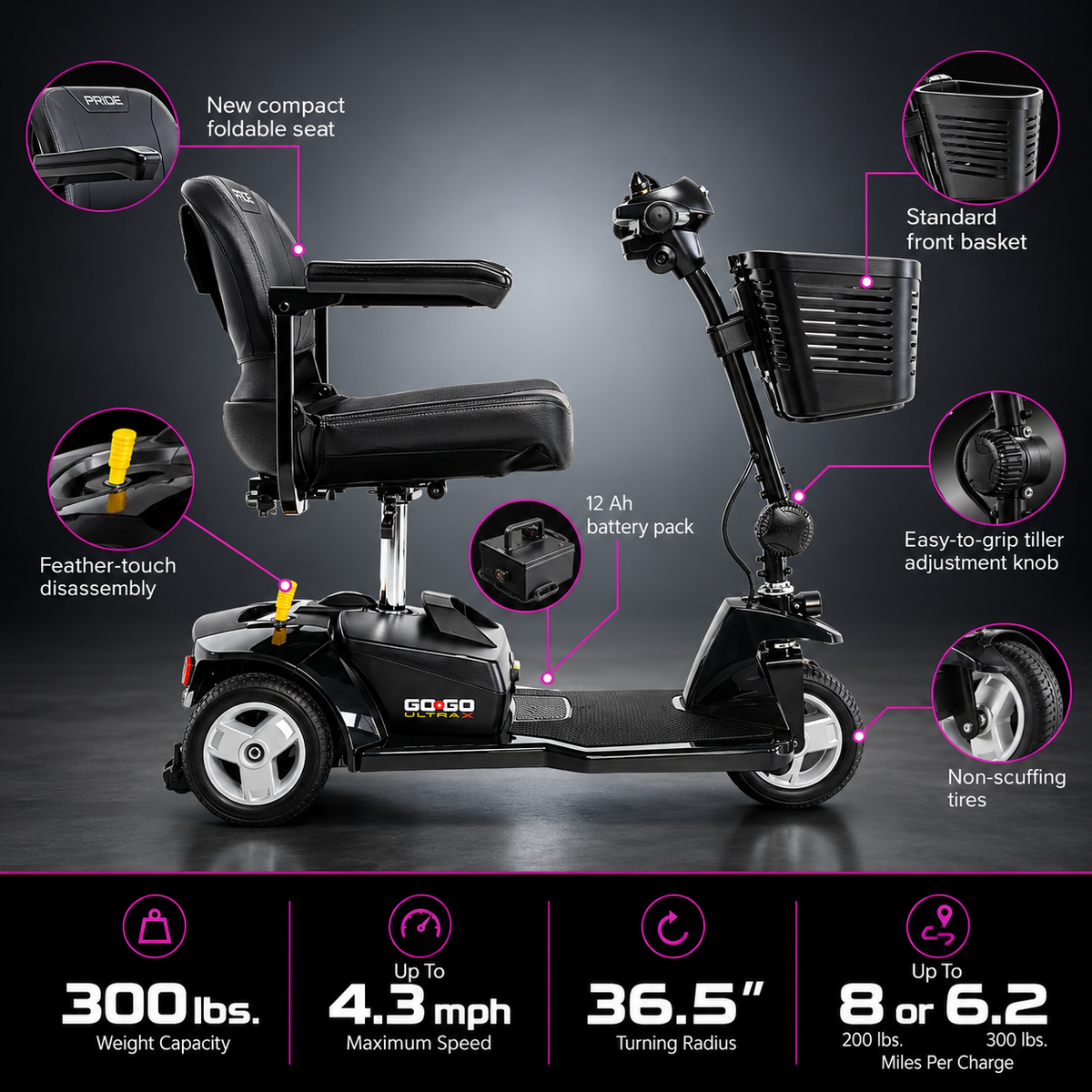 Go Go® Ultra X 3-Wheel