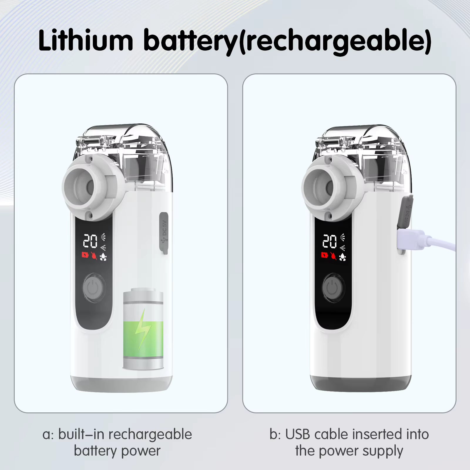 Portable Handheld Nebulizer