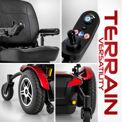 Pride Jazzy Elite 14 power wheelchair, view 5