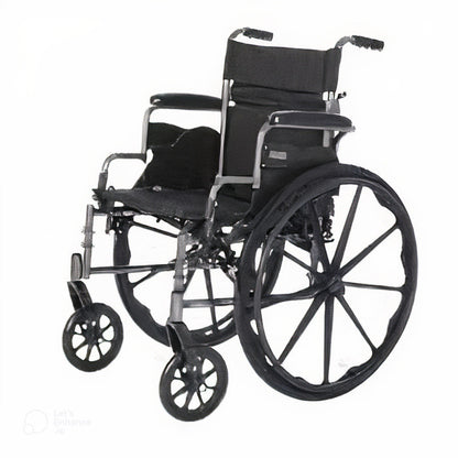 Deluxe Lightweight Wheelchair with Flip Back Desk Arms-20x20-Standard