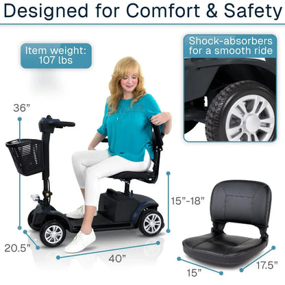 Neptune Mobility Scooter – Portable Electric Scooter
