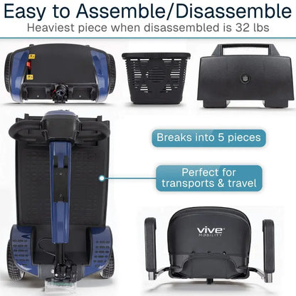 Neptune Mobility Scooter – Portable Electric Scooter