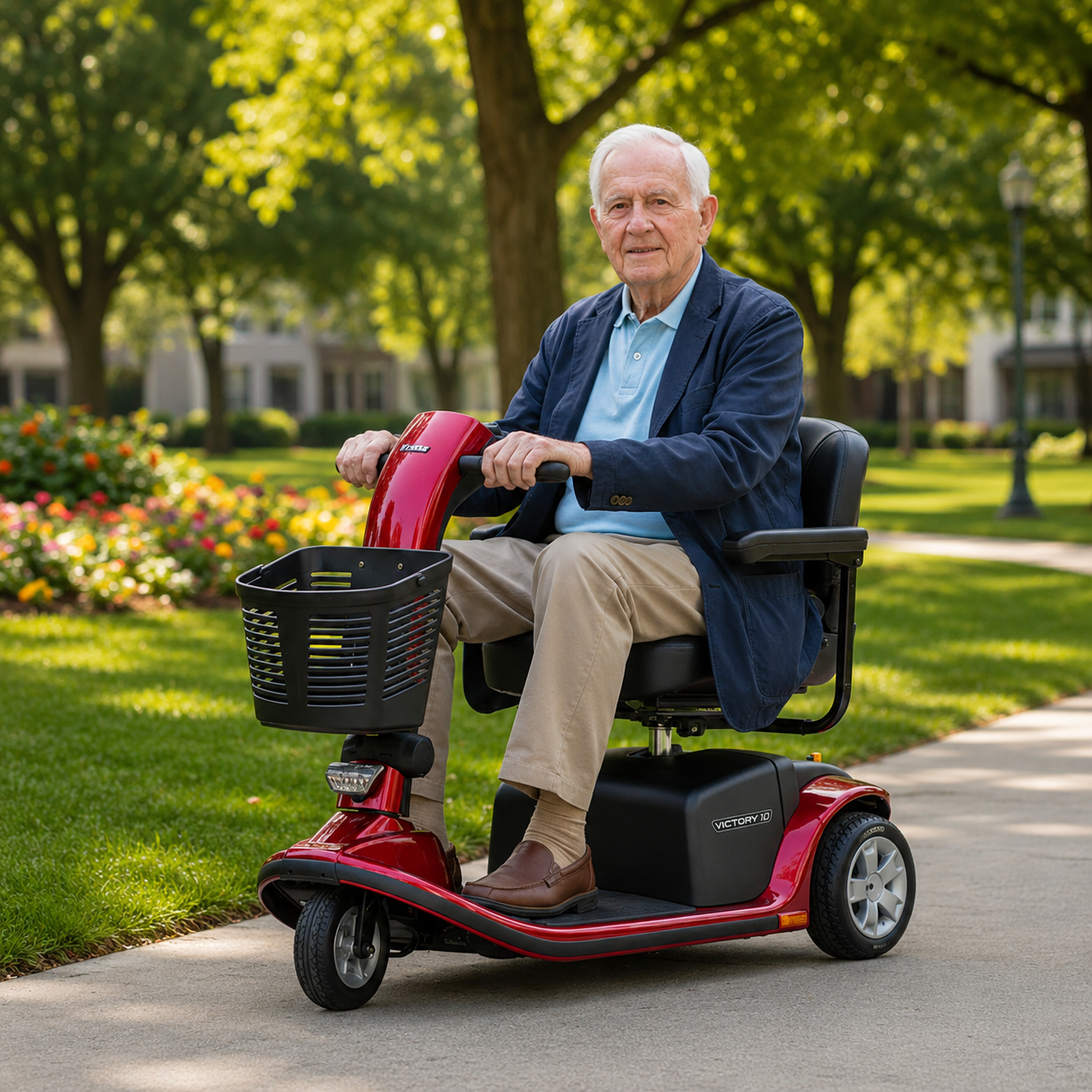 PRIDE VICTORY 9 3-WHEEL ELECTRIC SCOOTER