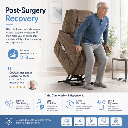 Medical Lift Chair and Electric Power Recliner Rentals