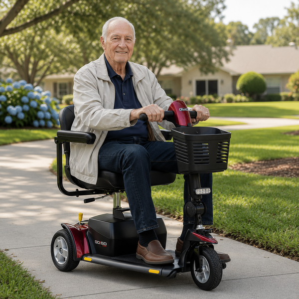 Pride Go-Go Sport 3-Wheel Electric Scooter