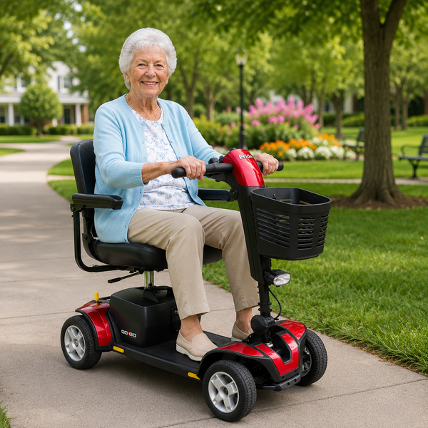 Pride Go-Go Sport 4-Wheel Electric Scooter