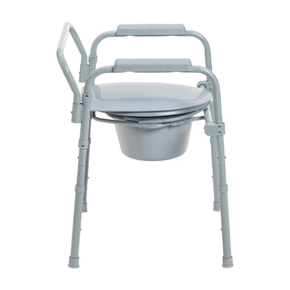 Bariatric Steel Bedside Commode