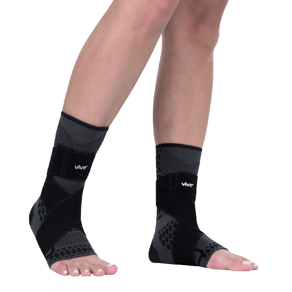 Ankle Sleeve With Straps (Pair)