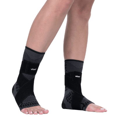 Ankle Sleeve With Straps (Pair)