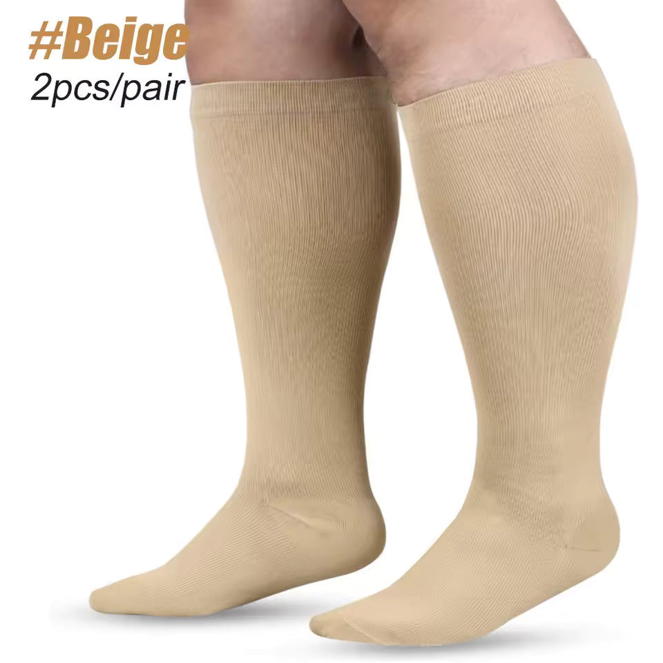 Lipedema Close Toe Compression Stockings 20–30 mmHg