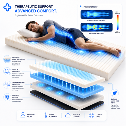 Therapeutic 5 Zone Support Mattress