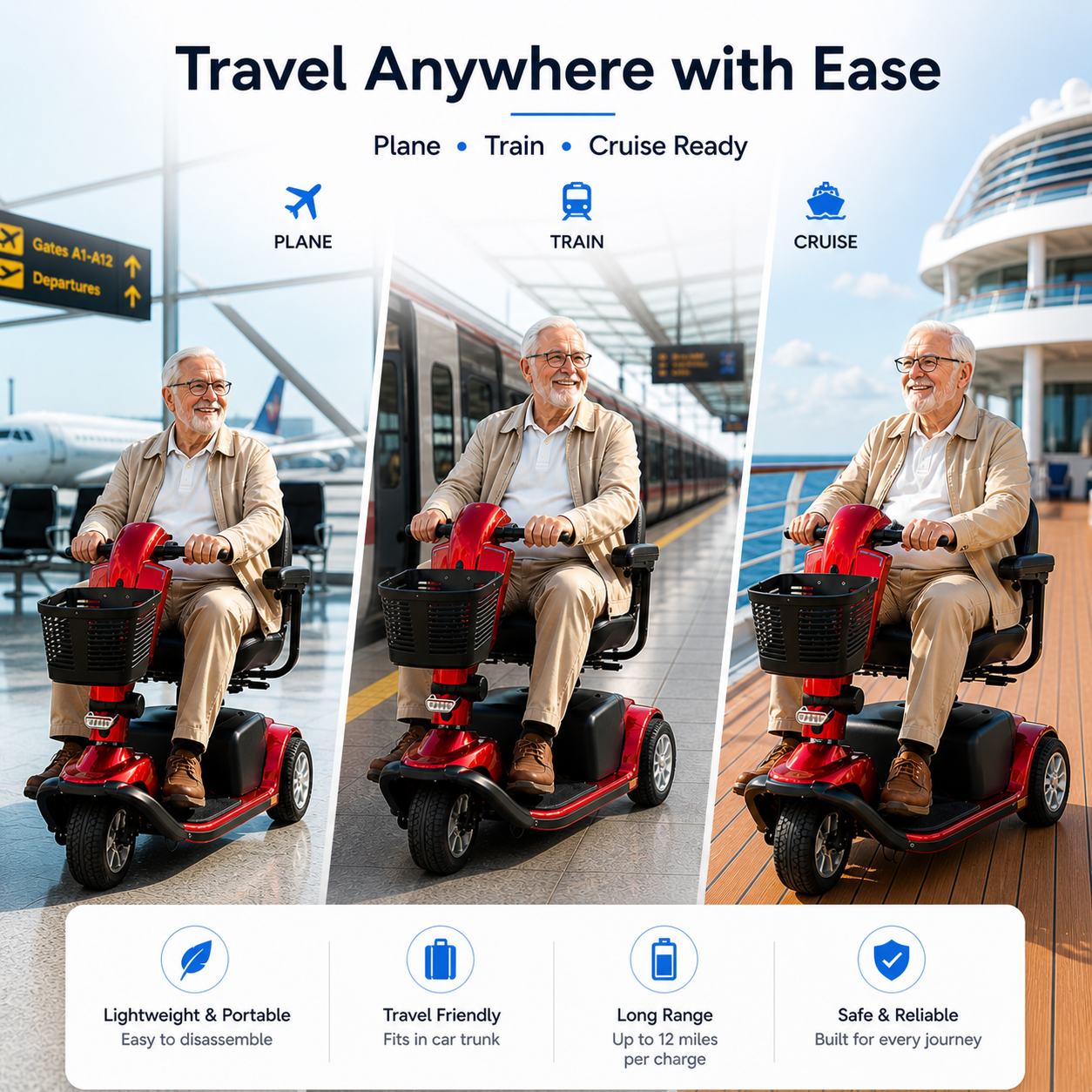 Heavy Duty Mobility Scooter Rental