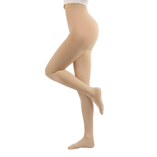 Lipedema Close Toe Compression Stockings 20–30 mmHg