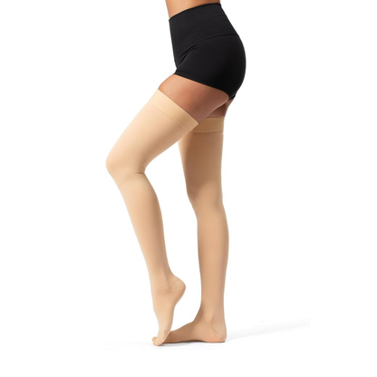 Lipedema Close Toe Compression Stockings 20–30 mmHg