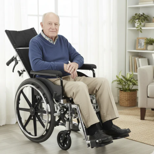 Reclining High Back Wheelchair Rental