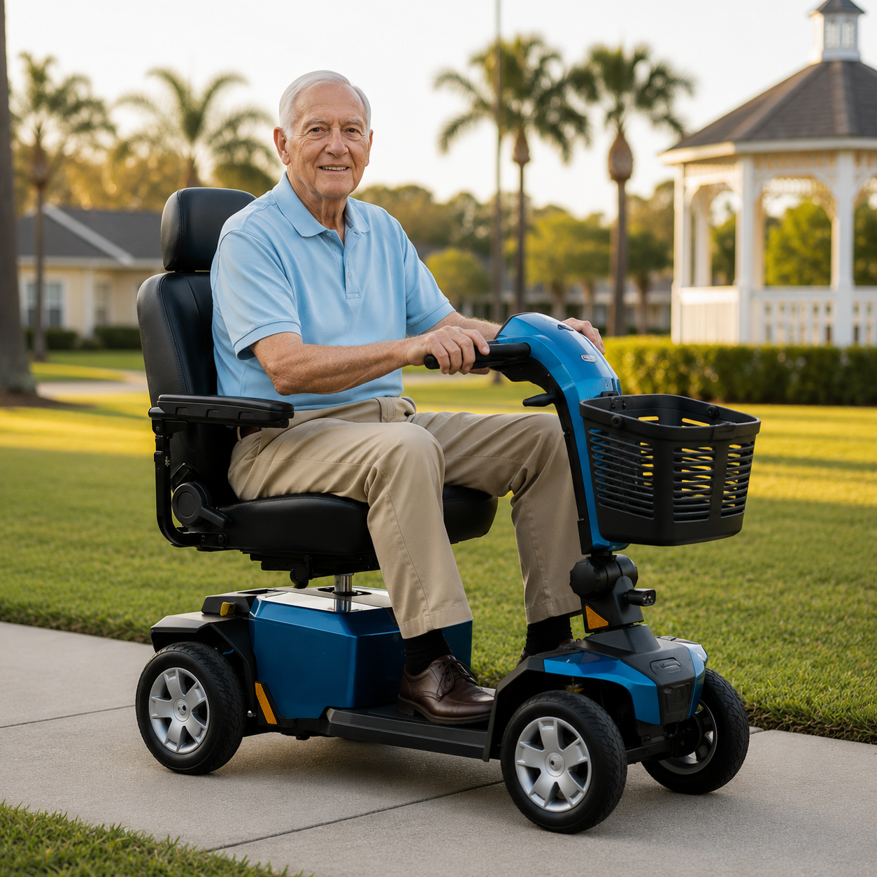 Victory LX Sport Full Size 4-Wheel Electric Scooter