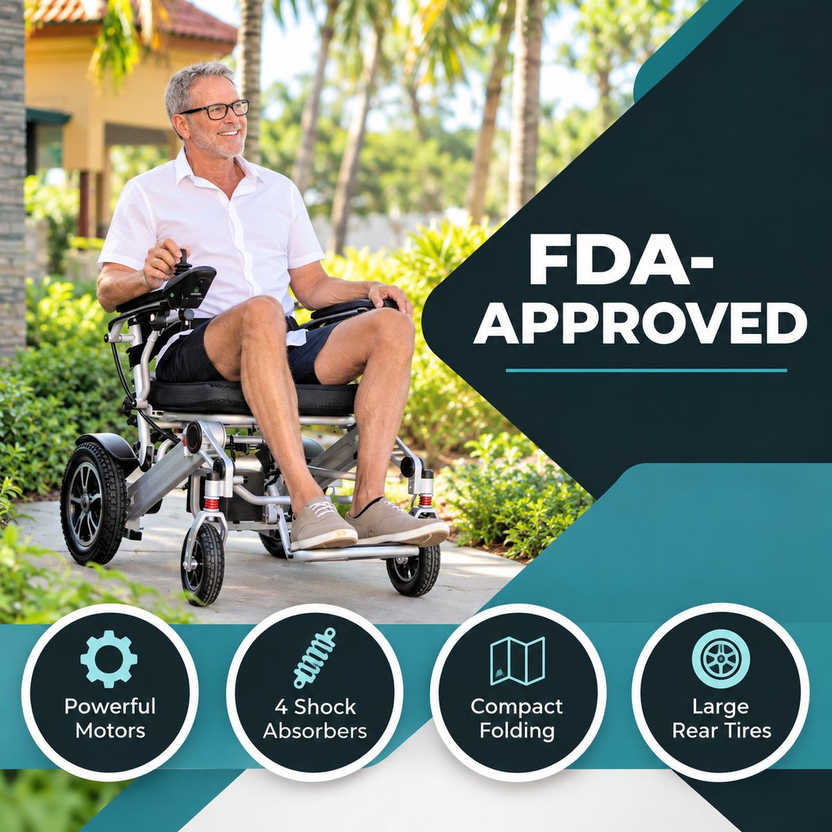 Electric Mobility Power Wheelchair