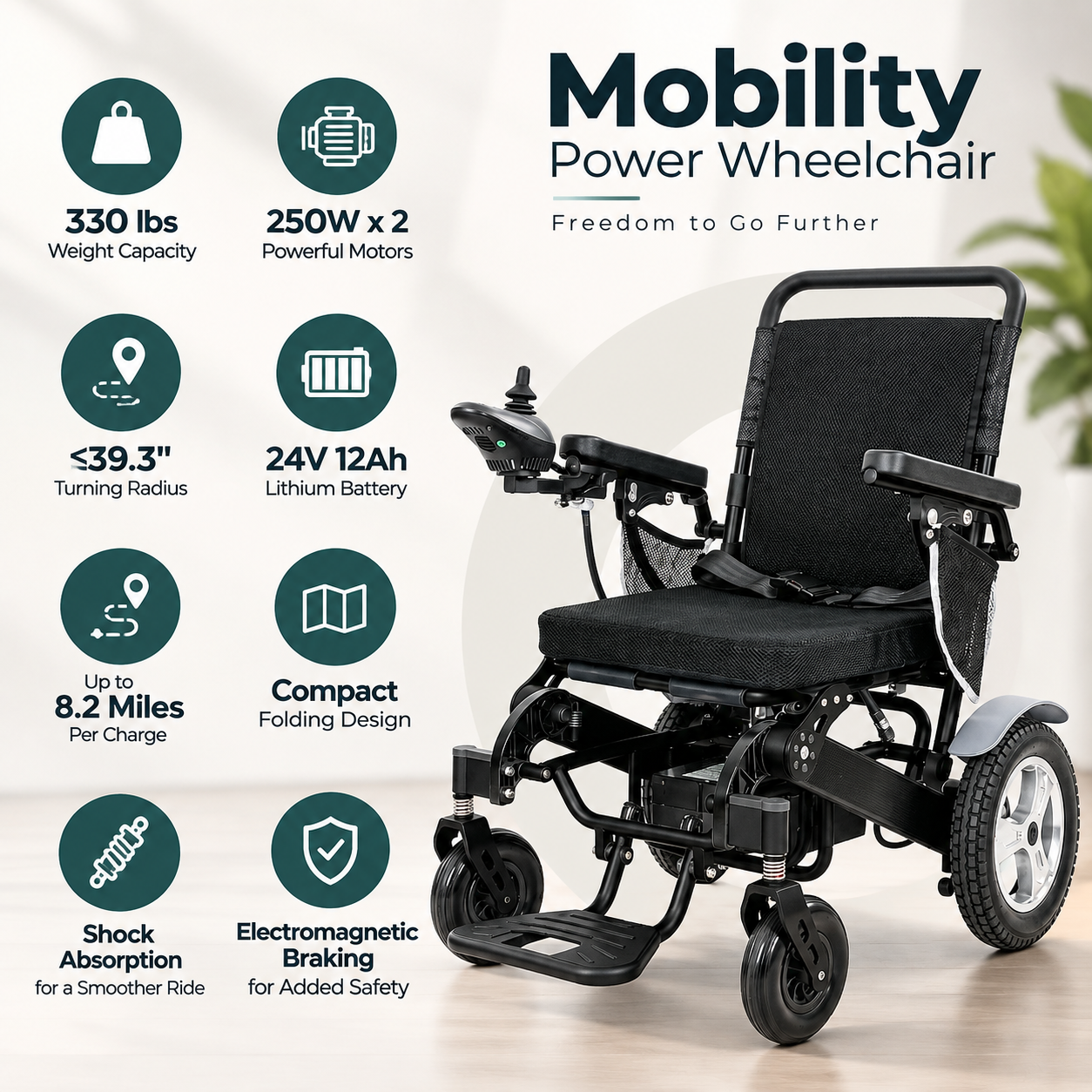 Electric Mobility Power Wheelchair