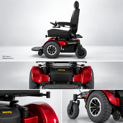 Pride Jazzy 1450 heavy duty power wheelchair, view 3