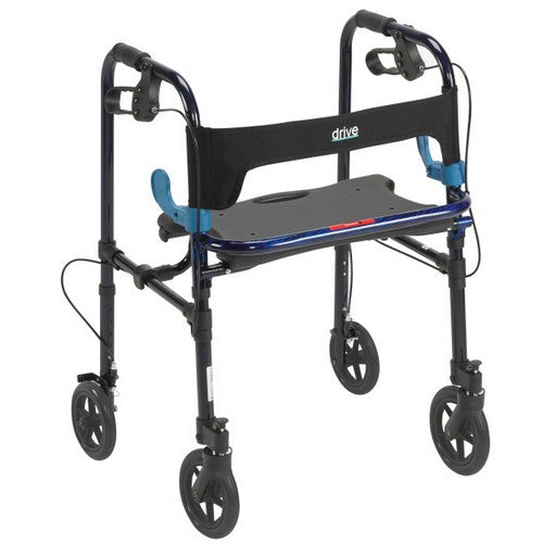 Drive Rollator, 8in, Clever-Lite, 300lb, Folding