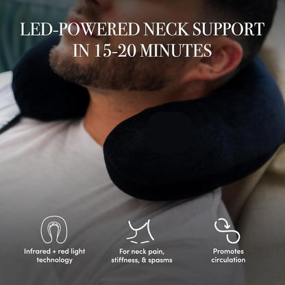 Red Light Therapy Neck Pillow for Neck Pain Relief