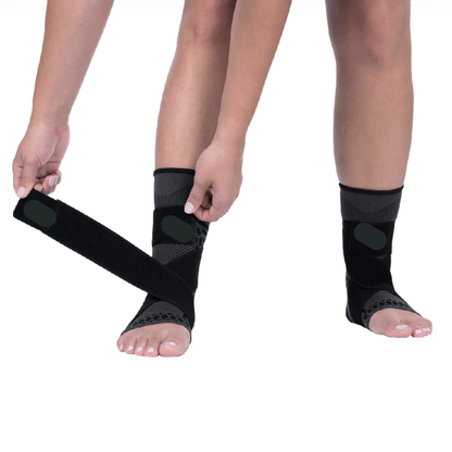 Ankle Sleeve With Straps (Pair)