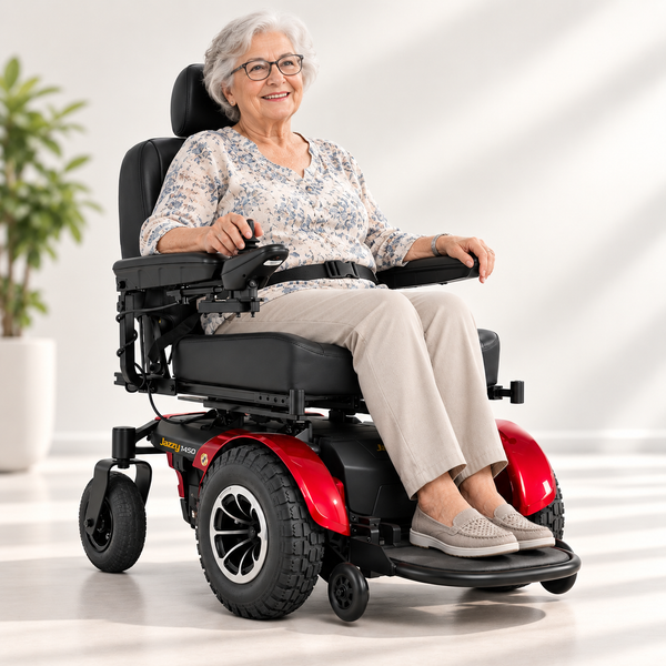 Jazzy 1450 Power Wheelchair – Electric Mobility Chair