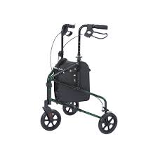 3 Wheel Walker with Tote Bag - Blue